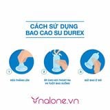  Bao cao su size nhỏ siêu mềm ôm khít Durex Kingtex Hộp 12 cái (TEX12) 