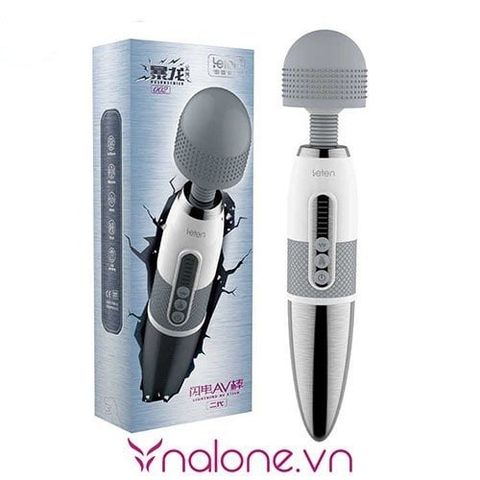 Chày rung cao cấp sưởi ấm Leten Lightning chính hãng