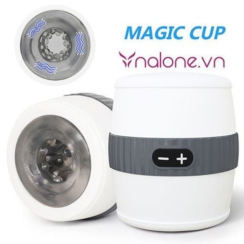 Cốc thủ dâm cho nam có rung Aishia Magic Cup chính hãng