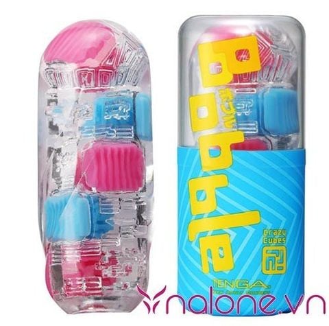 Cốc thủ dâm nam Tenga Bobble Crazy Cubes chính hãng