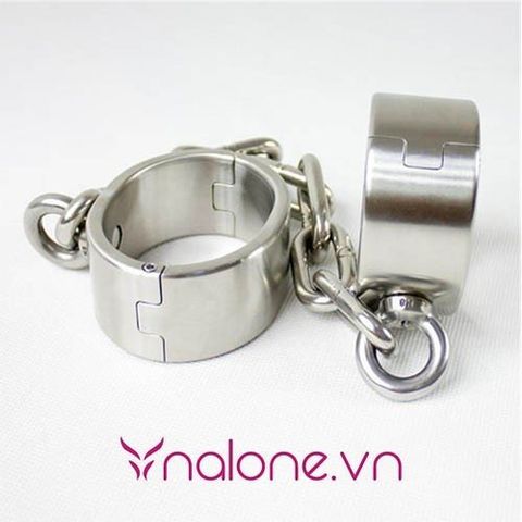 Còng chân kim loại bạo dâm thép không gỉ giá rẻ
