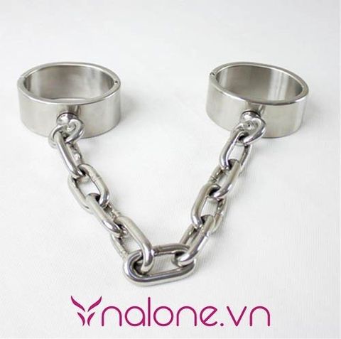 Còng chân kim loại bạo dâm thép không gỉ giá rẻ