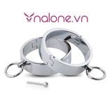  Còng tay bạo dâm bằng kim loại siêu bền và cứng cáp (BZ07NA) 