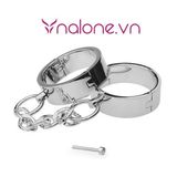  Còng tay bạo dâm bằng kim loại siêu bền và cứng cáp (BZ07NA) 