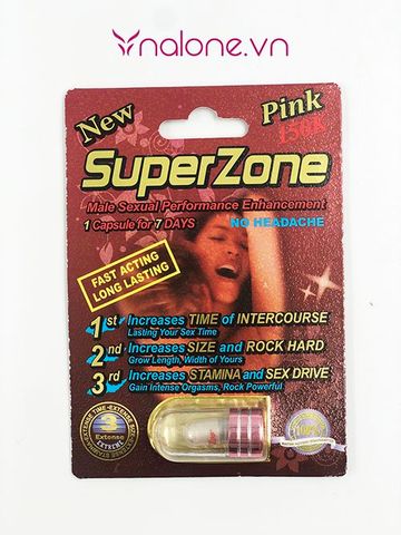 Cường dương kéo dài thời gian quan hệ SuperZone chính hãng