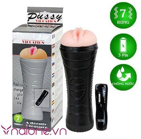 Đèn pin thủ dâm 7 chế độ rung Bussy Vibration chính hãng