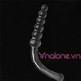  Dụng cụ kích thích hậu môn thủy tinh dạng bi chuỗi hình chữ L (HM08) 