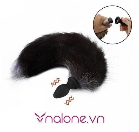 Đuôi chồn kích thích hậu môn có rung giá rẻ
