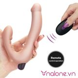  Dương vật 2 đầu có rung điều khiển từ xa Lovetoy (DV55K) 