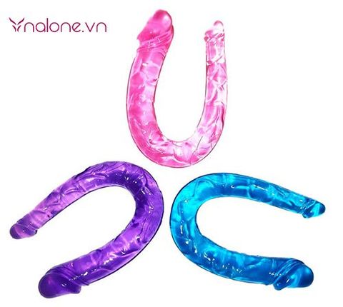 Dương vật 2 đầu trong suốt dành cho Les Double Dong giá rẻ