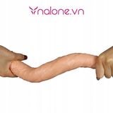  Dương vật giả 2 đầu mềm mịn dành cho Les Double Dildo Lovetoy (DC79G) 