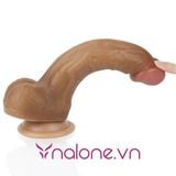  Dương vật giả 2 thớ (8 inch) siêu mềm mịn Lovetoy Nature (DV58E) 