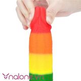  Dương vật giả silicone đa sắc Lovetoy Prider 3 size 7.5 – 8.0 – 9.0 (HM35B – HM35C – HM35D) 