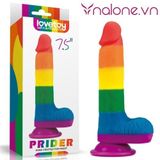  Dương vật giả silicone đa sắc Lovetoy Prider 3 size 7.5 – 8.0 – 9.0 (HM35B – HM35C – HM35D) 