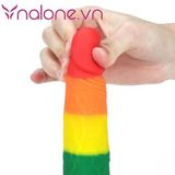  Dương vật giả gắn tường đa sắc LoveToy Prider 7 inch (HM35A) 