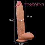  Dương vật giả gắn tường to khủng King Size Lovetoy (DV54C) 