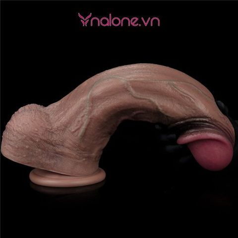 Dương vật giả silicone 2 lớp cỡ XXL LoveToy DV58W