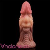  Dương vật giả silicone bạch kim 2 lớp siêu gân Lovetoy 7.0 (DV58S) 