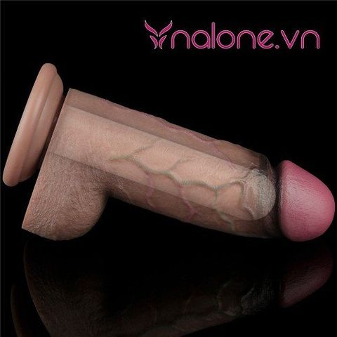 Dương vật giả silicone bạch kim 2 lớp Lovetoy chính hãng