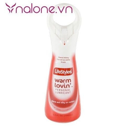 Gel bôi trơn cao cấp Lifestyle Warm Lovin 100ml chính hãng