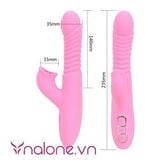  Máy massage điểm G và âm vật đa năng Dibe – Rung, ngoáy, thụt, liếm, sưởi ấm (DC55J) 