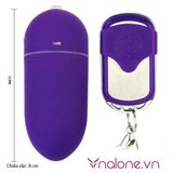  Trứng rung tình yêu đa tần số Wireless (DC24) - Có remote điều khiển từ xa 