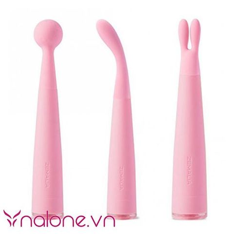 Máy massage điểm G có 3 đầu phụ Zemalia Lulu chính hãng