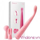  Máy massage điểm G có 3 đầu phụ Zemalia Lulu (DC89L) 