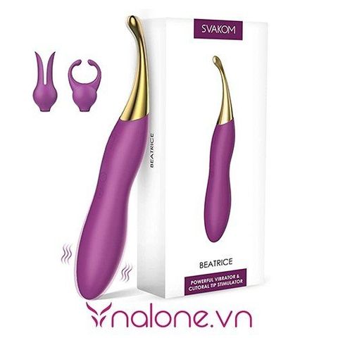 Máy rung 2 đầu kích thích đa điểm Svakom Beatrice chính hãng