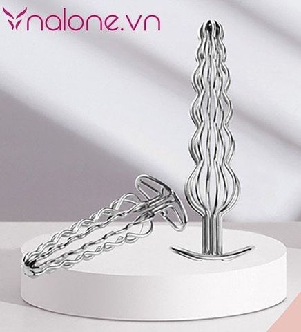 Phích cắm hậu môn kim loại rỗng ruột giá rẻ