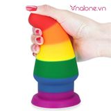  Phích cắm hậu môn silicon đa sắc LoveToy Prider (HM35) 