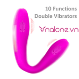  Trứng rung 2 đầu chữ U điều khiển từ xa 10 chế độ (EG30N) 