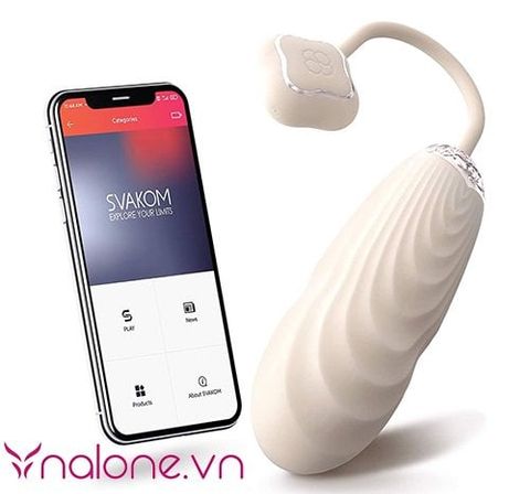 Trứng rung thông minh kết nối qua app Svakom Aravinda chính hãng