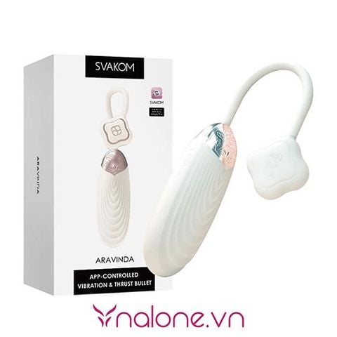 Trứng rung thông minh kết nối qua app Svakom Aravinda chính hãng