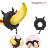  Vòng đeo dương vật chống xuất tinh sớm hình quỷ Satan (DC71B) 