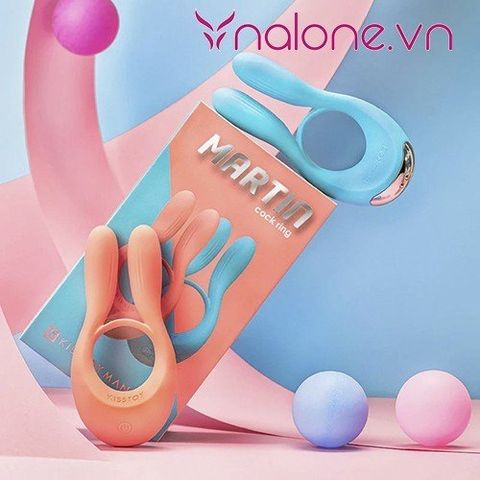 Vòng rung đeo dương vật Kisstoy Martin Cock Ring chính hãng