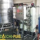  Dây chuyền lọc nước đóng bình đóng chai 750l 