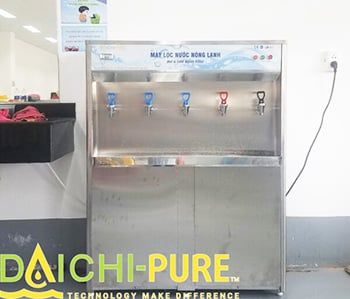  Máy lọc nước nóng lạnh công nghiệp 5 vòi 