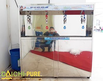  Máy lọc nước nóng lạnh công nghiệp 4 vòi DP4 