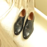  [MTO] BLUE LABEL- OXFORD - GIÀY OXFORD MAY GIẤU CHỈ ĐẾ DA Ý CAO CẤP 