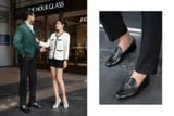  BEIGE LABEL- ANCHOR - GIÀY LOAFER CÓ KHÓA TRANG TRÍ (HORSEBIT) KIỂU MỎ NEO ĐẾ CAO SU 