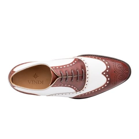  FULL BROGUE WINGTIP SPECTATOR OXFORD 