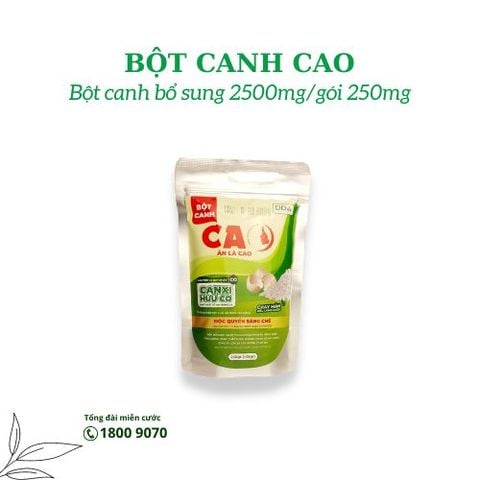  Bột Canh Canxi Hữu Cơ CAO 