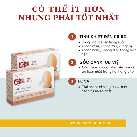  Canxi Hữu Cơ DDA 