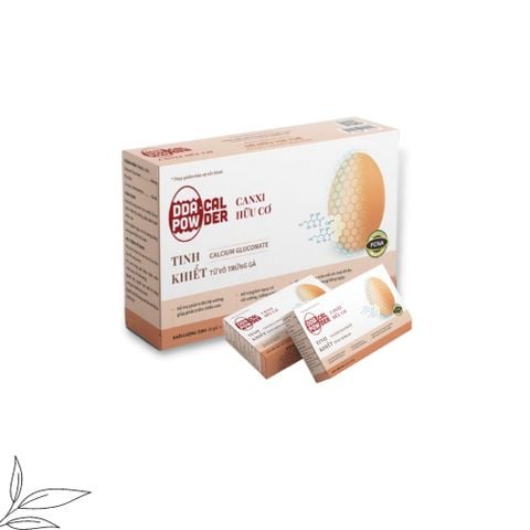  Canxi hữu cơ DDA - Cal Powder - dành người lớn và người cao tuổi - tinh khiết 99,9% 