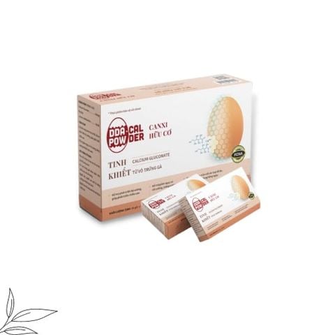  Canxi hữu cơ DDA - Cal Powder - dành người phụ nữ mang thai và sau sinh - tinh khiết 99,9% 