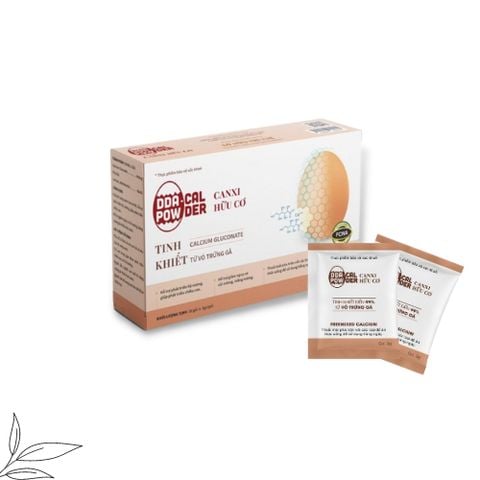  Canxi hữu cơ DDA - Cal Powder - dành người lớn và người cao tuổi - tinh khiết 99,9% 