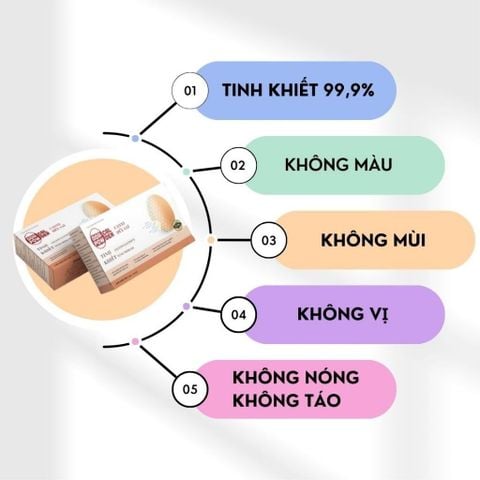  Canxi hữu cơ DDA - Cal Powder - dành người phụ nữ mang thai và sau sinh - tinh khiết 99,9% 