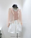  Set áo sơ mi có nón + áo dây 2978 