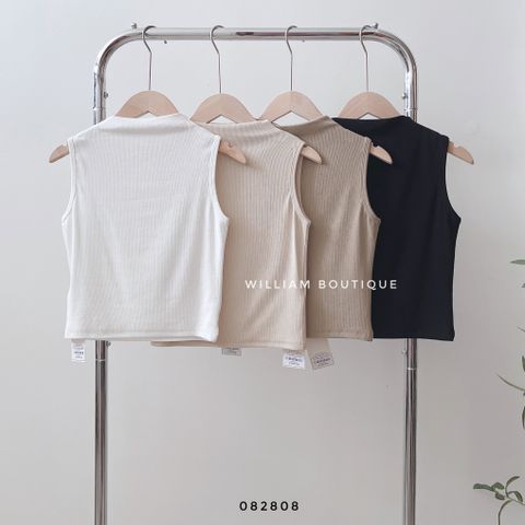  Áo ba lỗ thun cổ cao 4049 